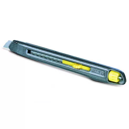STANLEY Interlock fémházas tördelhető pengés kés 9mm                                                  0-10-095