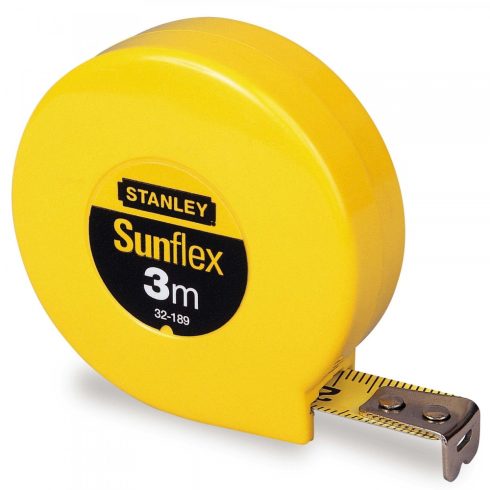 STANLEY Mérőszalag 'sunflex' 3m                                                                       0-32-189