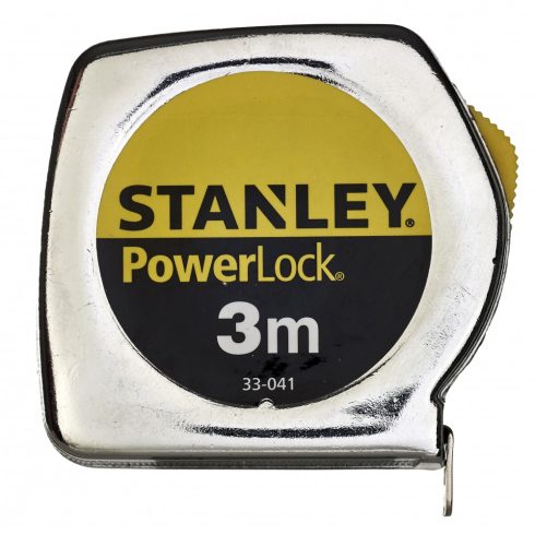STANLEY Powerlock mérőszalag 3m×19mm                                                                  0-33-041