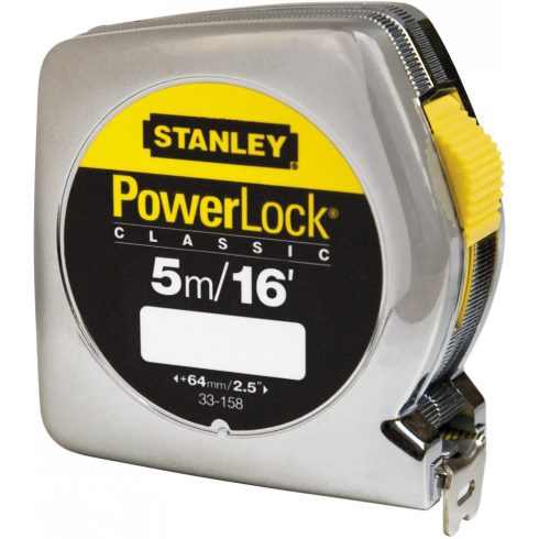 STANLEY Powerlock mérőszalag 5m/16ft×19mm                                                             0-33-158