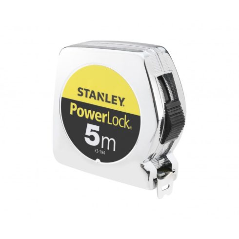 STANLEY Powerlock mérőszalag 5m×19mm                                                                  0-33-194
