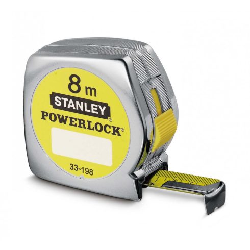 STANLEY Powerlock mérőszalag 8m×25mm                                                                  0-33-198