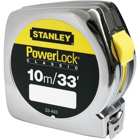 STANLEY Powerlock mérőszalag 10m/33ft×25mm                                                            0-33-443