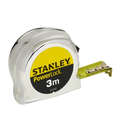 STANLEY Powerlock mérőszalag 3m×19mm                                                                  0-33-522