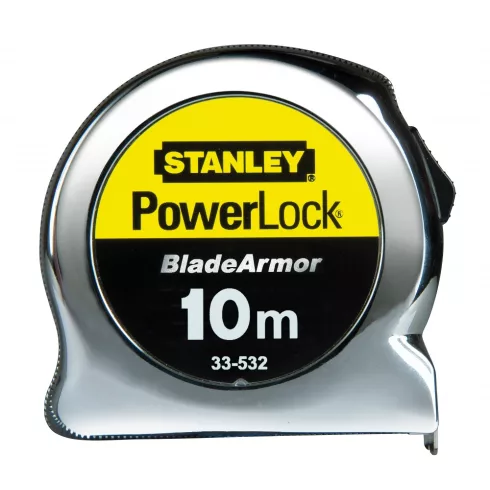 STANLEY Powerlock mérőszalag bladearmor 10m×19mm                                                      0-33-532