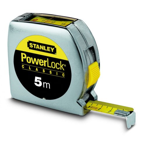 STANLEY Powerlock mérőszalag felülolvasható 5m×19mm                                                   0-33-932