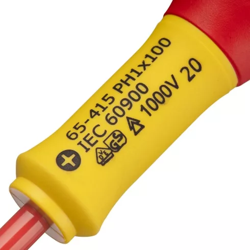 STANLEY FATMAX csavarhúzó szigetelt PH1×100mm                                                         0-65-415
