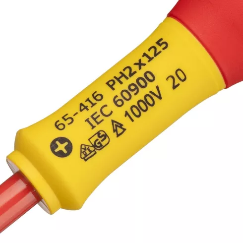 STANLEY FATMAX csavarhúzó szigetelt PH2×125mm                                                         0-65-416