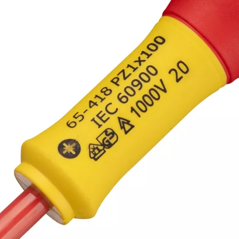 STANLEY FATMAX csavarhúzó szigetelt PZ1×100mm                                                         0-65-418