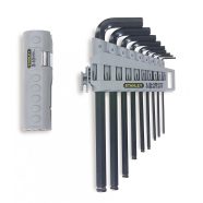   STANLEY Gömbfejű imbuszkulcs készlet, T nyéllel 9 részes                                              0-89-904