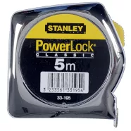   STANLEY Powerlock mérőszalag 5m×25mm                                                                  1-33-195