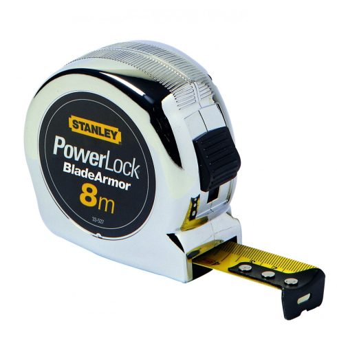 STANLEY Powerlock mérőszalag bladearmor 8m                                                            1-33-527