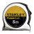 STANLEY Micropowerlock mérőszalag (5m)                                                                1-33-552