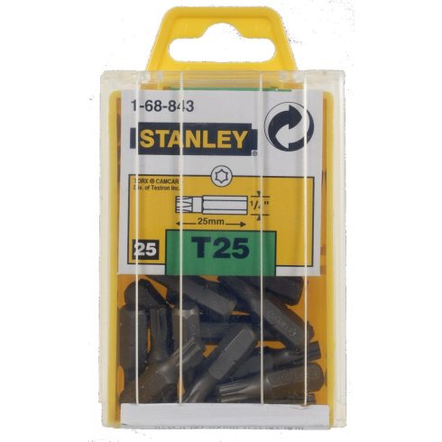 STANLEY Torx bit T25×25mm 25db                                                                        1-68-843