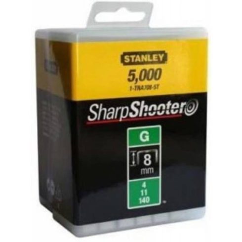 STANLEY 8mm-es 'G' kapocs g4/11/140 5000db/csomag                                                     1-TRA705-5T