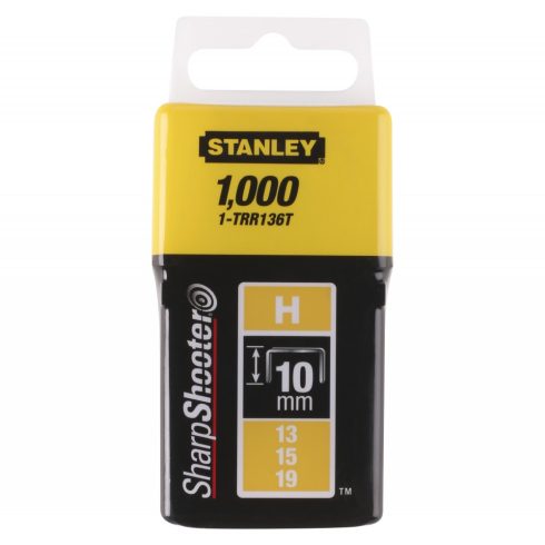 STANLEY 10mm h kapocs 1000db/csomag                                                                   1-TRR136T