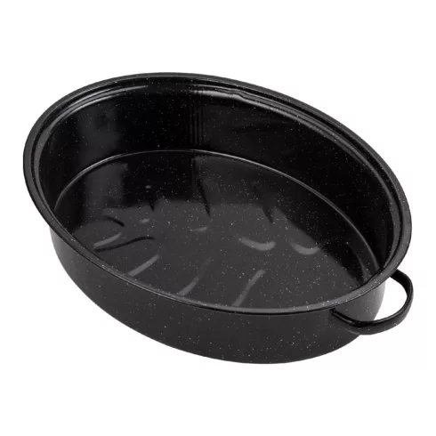 Nava ovális kacsasütő, zománcozott, 42 cm, HSO                                                        10-053-001