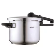   Nava Acer rozsdamentes acél kukta, 6 liter, biztonsági szelep, HSO                                    10-266-013