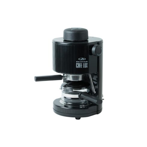 Szarvasi CAFE LUX (SZV-620) kávéfőző, 800W,2-6adag,400ml tartály,304kPa nyomás, gőzcsap, fekete, HSO  11955