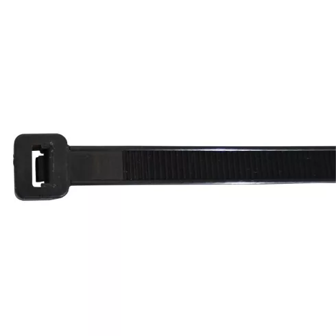 Vezetékkötegelő, fekete, 98x2,5mm                                                                     121PR