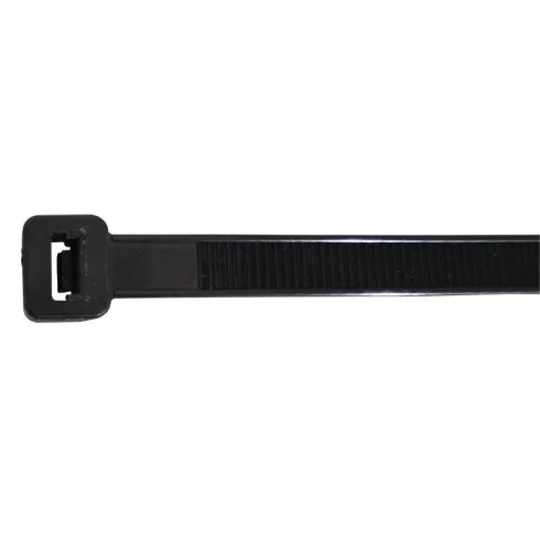 Vezetékkötegelő, fekete, 180x7,8mm                                                                    181PR
