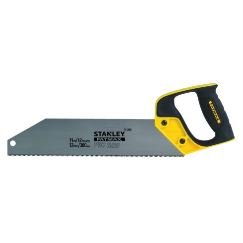 STANLEY Jetcut 12' FATMAX illesztőfűrész pvc vágó, 9pontos, edzett fogazás                            2-17-206