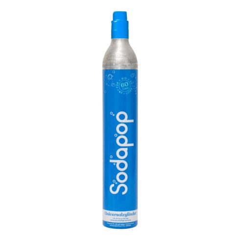 Sodapop univerzális patron szódakészítő géphez, CO2 patron, 425g, 60-80 liter szóda elkészítéséhez,   30151214