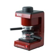   Szarvasi SZV-612/3 MINI ESPRESSO kávéfőző, 800 W, 3,04 bar, 6 személy, őrölt kávé főzés, bordó, HSO   35306