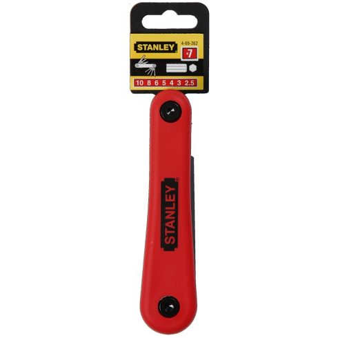 STANLEY Imbuszkulcs készlet 7 részes 2,5-10mm                                                         4-69-262