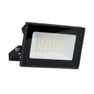   LED fényvető, falra szerelhető, 20W, 2200lm, 4000K, IP65, fekete, E, HSO                              48982