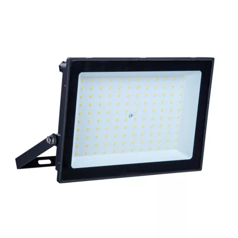 LED fényvető, falra szerelhető, 100W, 11000lm, 4000K, IP65, fekete, E, HSO                            48985