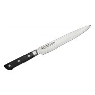   Satake Daichi japán szeletelő kés, 20 cm penge hossz, damaszkuszi acél, pakka fa markolat, HSO        805-551