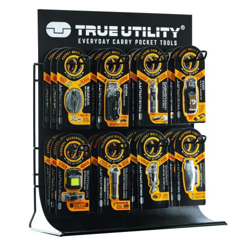 TRUE UTILITY Display 8 akasztós, HSO                                                                  8HKKR