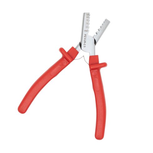 Érvéghüvely fogó 145mm, hüvelyekkel, HSO                                                              8PK-CT005B