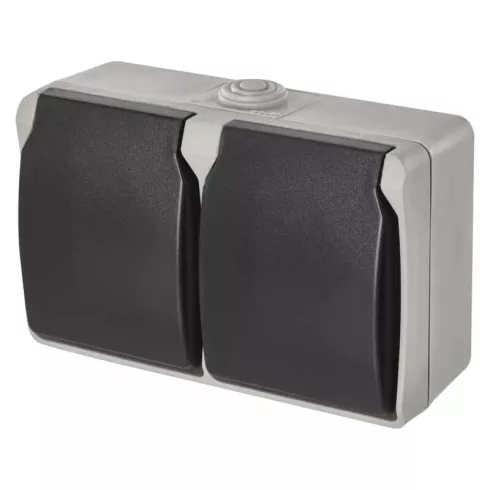 Dupla fali aljzat IP44 schuko                                                                         A1396.1