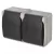 Dupla fali aljzat IP44 schuko                                                                         A1396.1