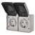 Dupla fali aljzat IP44 schuko                                                                         A1396.1