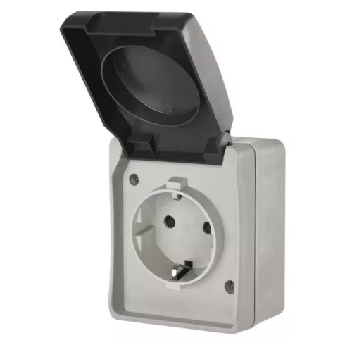 Fali aljzat IP44 schuko                                                                               A1396