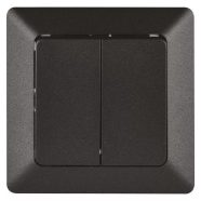   Váltókapcsoló - dupla 6.sz.                                                                           A6100.8