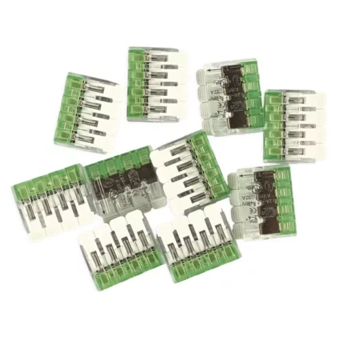 Karos vezetékösszekötő, 4x 0,2-4 mm2, 32 A, 450 V, 10 db/csomag                                       A9103