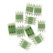   Egyenes karos vezetékösszekötő, 6x 0,2-4 mm2, 32 A, 450 V, 10 db/csomag                               A9113