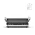 AENO EG5 Kontakt grill, 2000W, 3in1, nyitás: 180-fok, kétoldalú lemezek, 6 program, LED kijelző, HSO  AEG0005