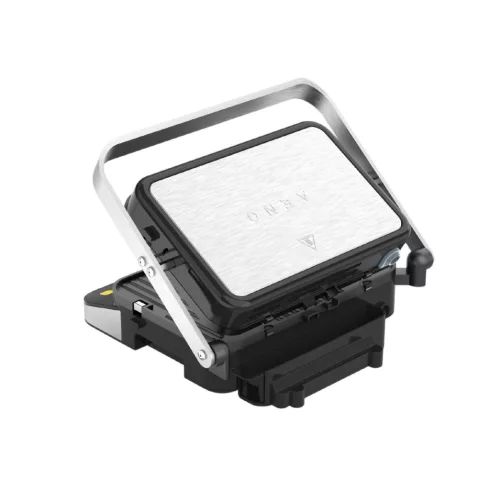 AENO EG5 Kontakt grill, 2000W, 3in1, nyitás: 180-fok, kétoldalú lemezek, 6 program, LED kijelző, HSO  AEG0005