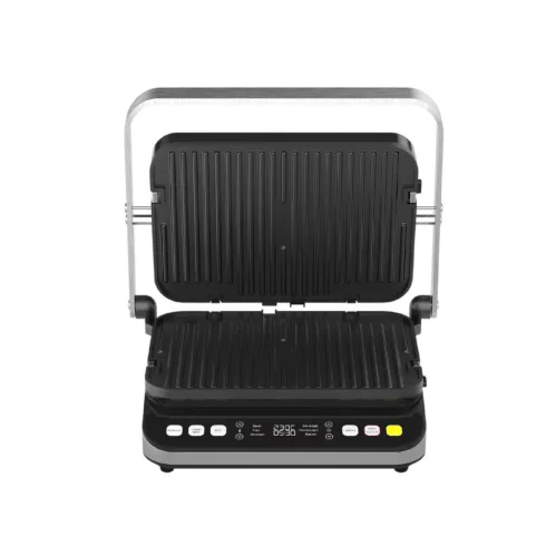 AENO EG5 Kontakt grill, 2000W, 3in1, nyitás: 180-fok, kétoldalú lemezek, 6 program, LED kijelző, HSO  AEG0005