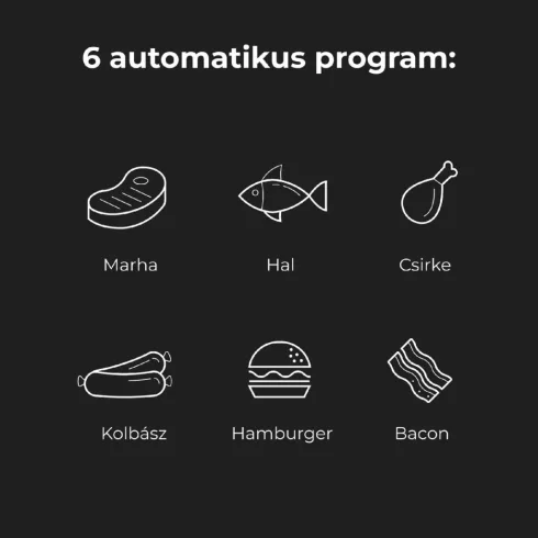 AENO EG5 Kontakt grill, 2000W, 3in1, nyitás: 180-fok, kétoldalú lemezek, 6 program, LED kijelző, HSO  AEG0005