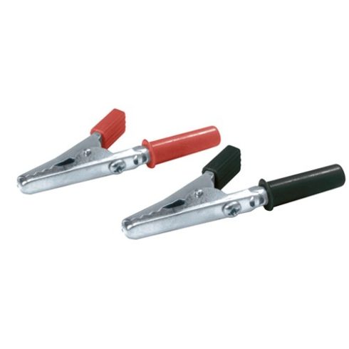 Aligátorcsipesz (piros+fekete), bliszteres, HSO                                                       ALC44X