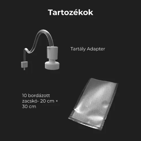 AENO VS1 vákuumcsomagoló, 65 kPa teljesítmény, 4,5 liter/perc, 180C-fok, max.30 cm szélesség, HSO     AVS0001