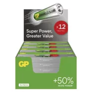   GP elem LR03 AAA mikroceruza, Super Alkáli, 12db/doboz, display boxban                                B0114T