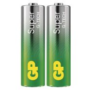   GP elem LR6 AA ceruza, Super Alkáli, 2db/fólia                                                        B01202