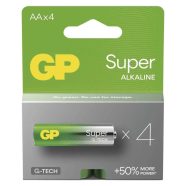   GP elem LR6 AA ceruza, Super Alkáli, 4db/kis papír doboz                                              B01214